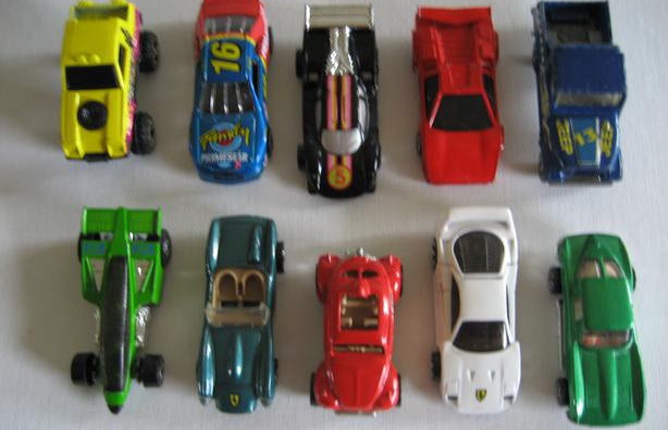 Hot Wheels cars
