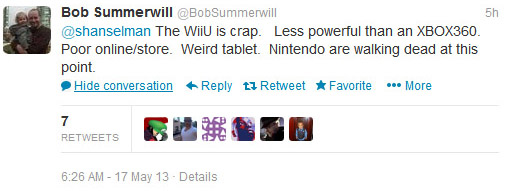 Bob Summerwill tweet