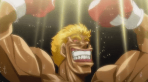 Also, did I mention he's about as mentally stable as a sack of potatoes?